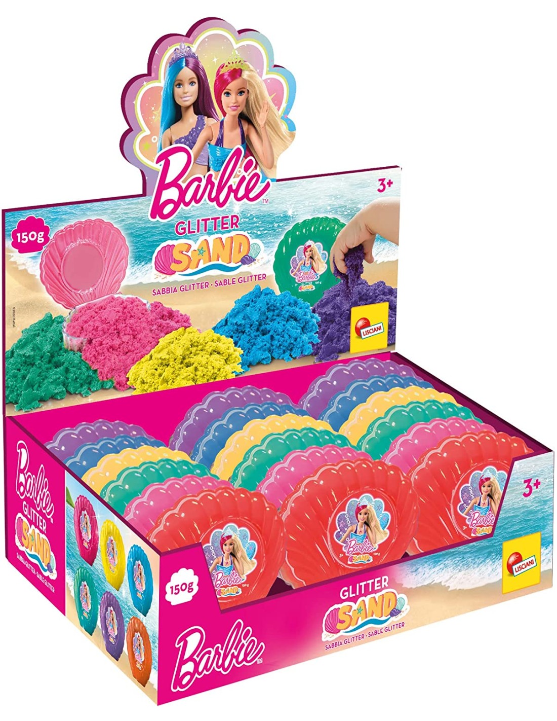 Barbie – Glitter Sand Shell (150gr)(Assorted Colours)