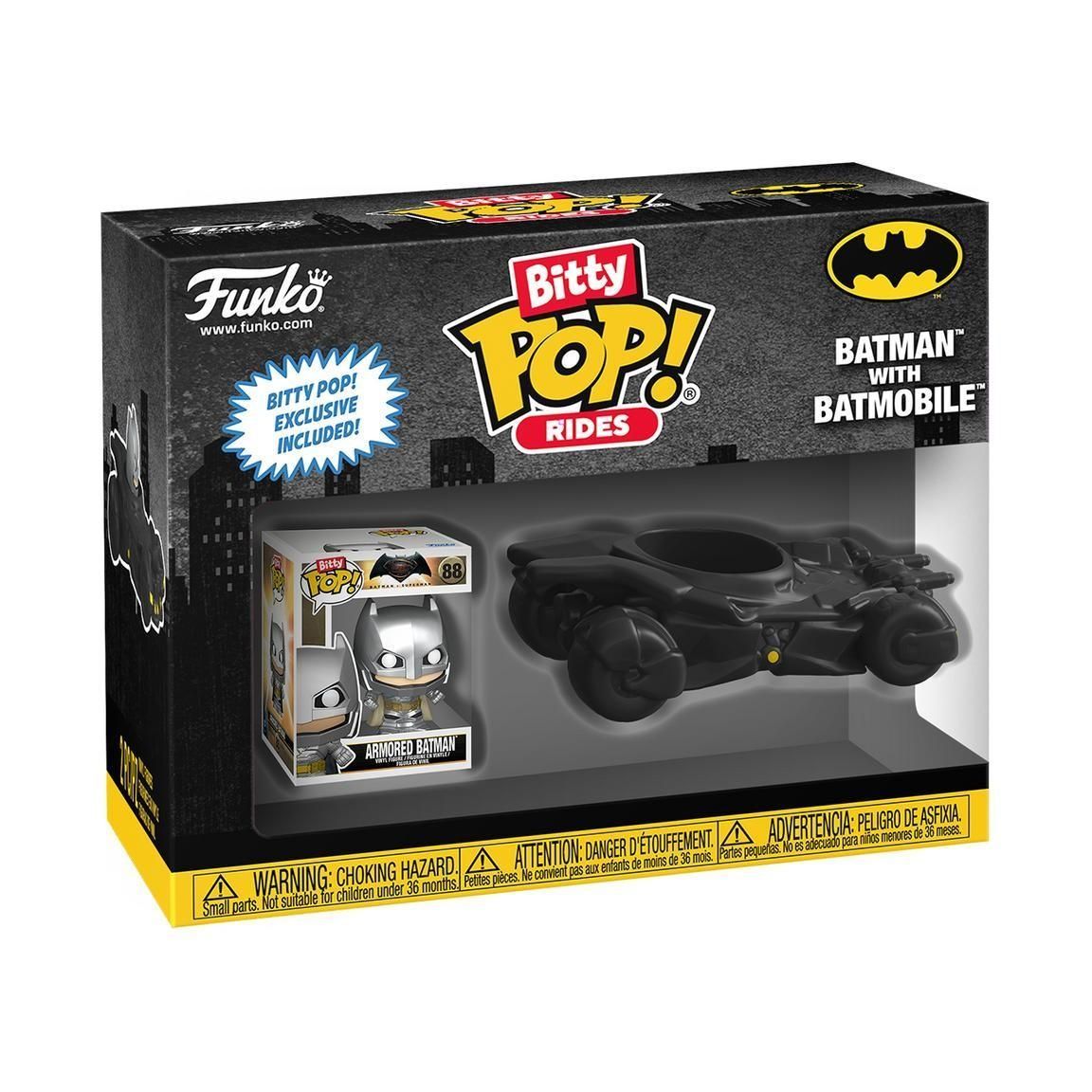 Funko POP! Bitty Ride: DC - Batman with Batmobile
