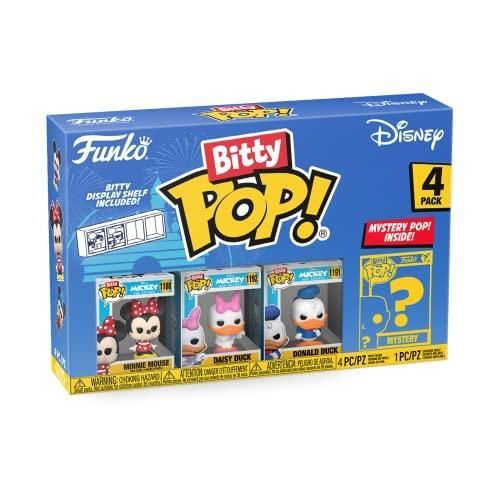 Bitty POP! – Disney: Mickey Mouse – Assorted 4-Pack with display + Mystery Mini Figure