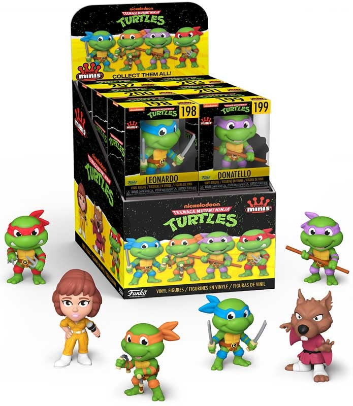 Funko Mini Vinyl Figures: Teenage Mutant Ninja Turtles - Assorted