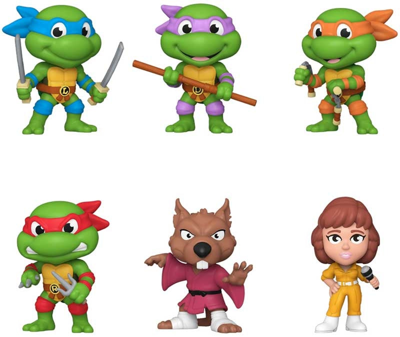 Funko Mini Vinyl Figures: Teenage Mutant Ninja Turtles - Assorted