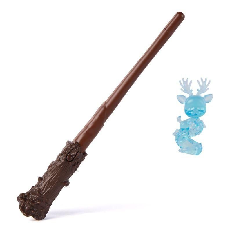 Wizarding World Harry Potter Lumos LED Wand with Stag Patronus