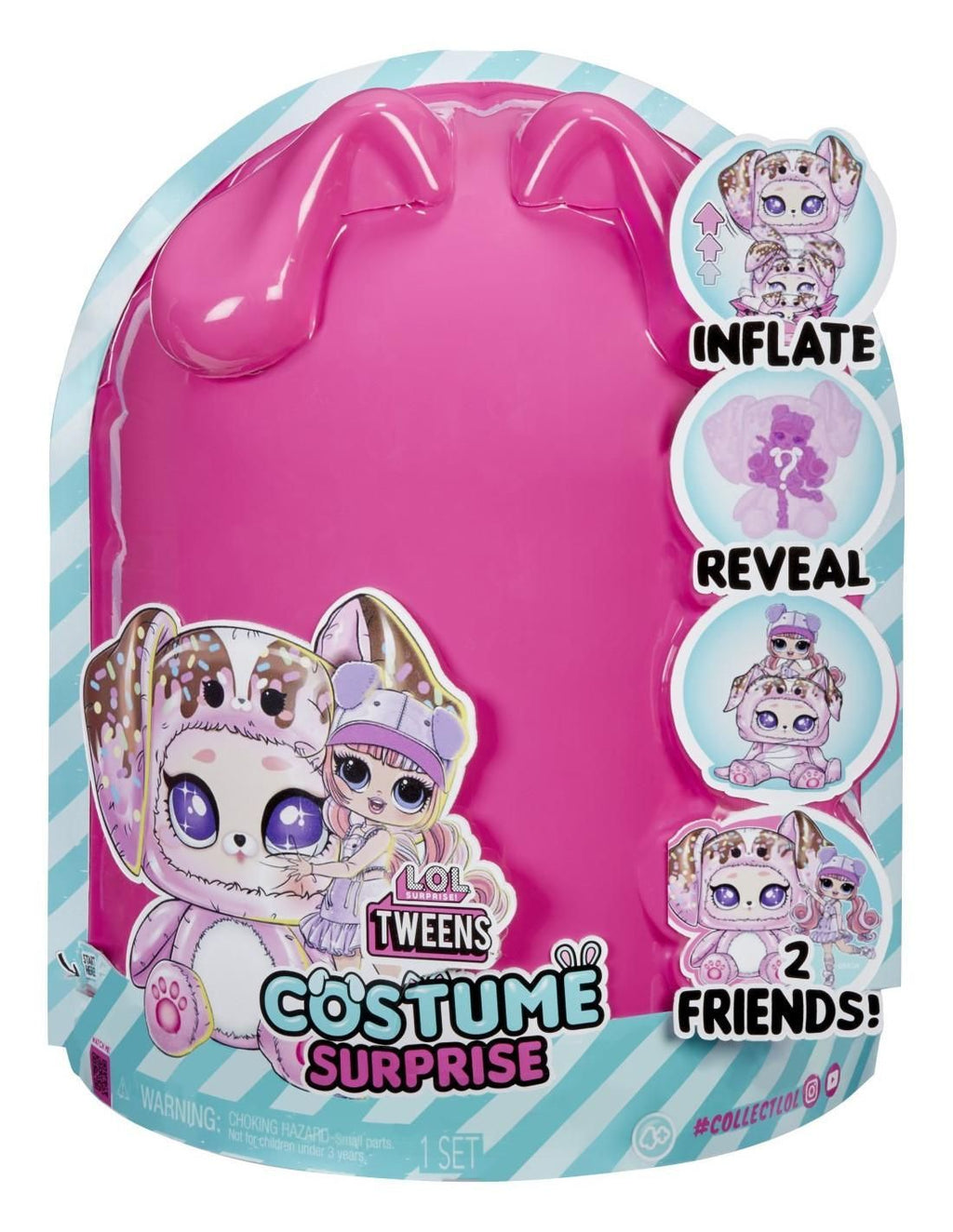 L.O.L. Surprise - Tweens - Costume Surprise - Ali Dance - Fashion Doll w/ Inflatable Pet Costume