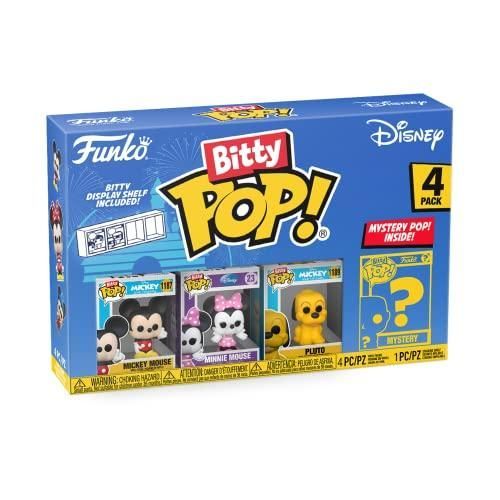 Bitty POP! – Disney: Mickey Mouse – Assorted 4-Pack with display + Mystery Mini Figure