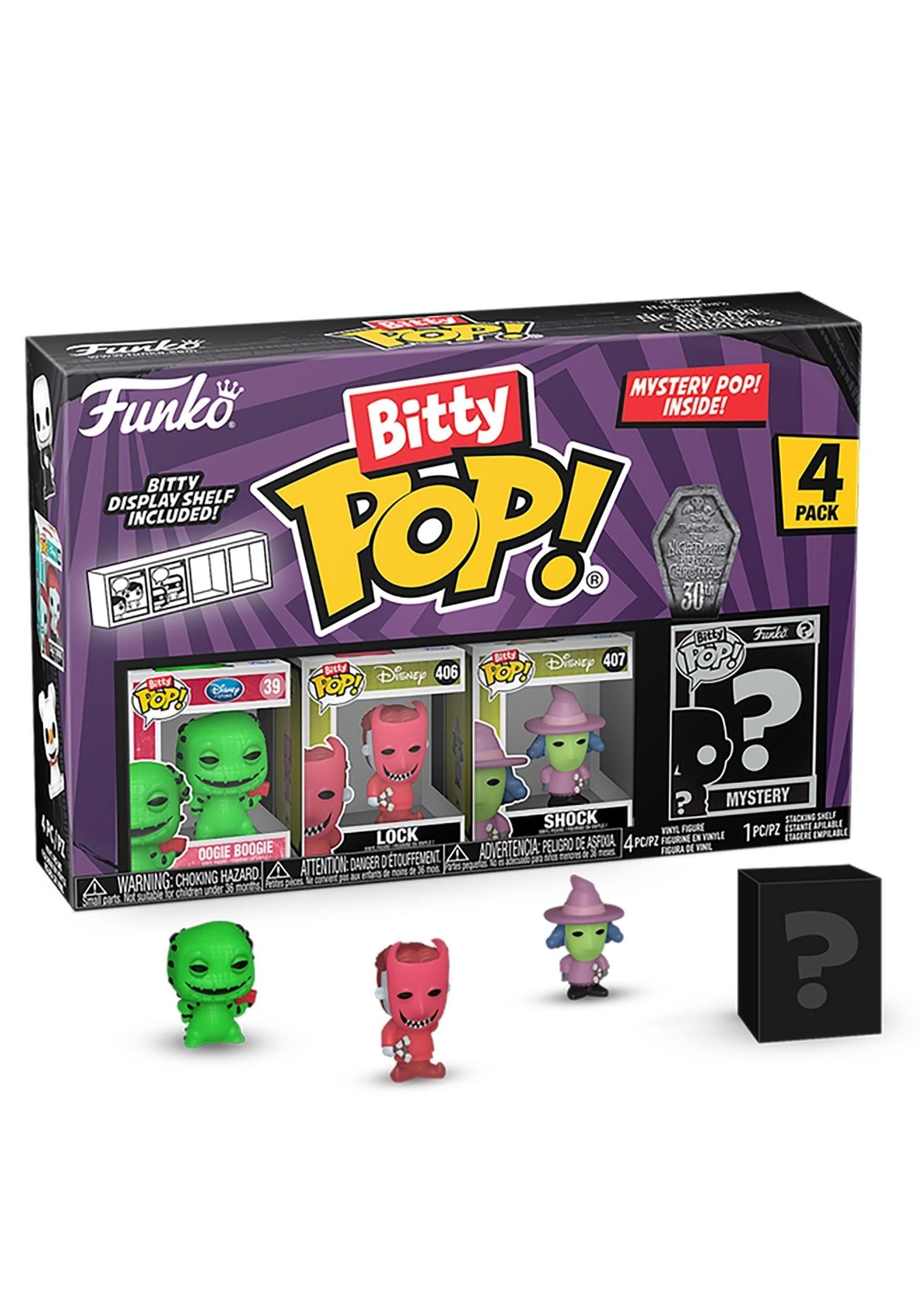 Funko Bitty Pop! The Nightmare Before Christmas - Pumpkin King 4-Pack