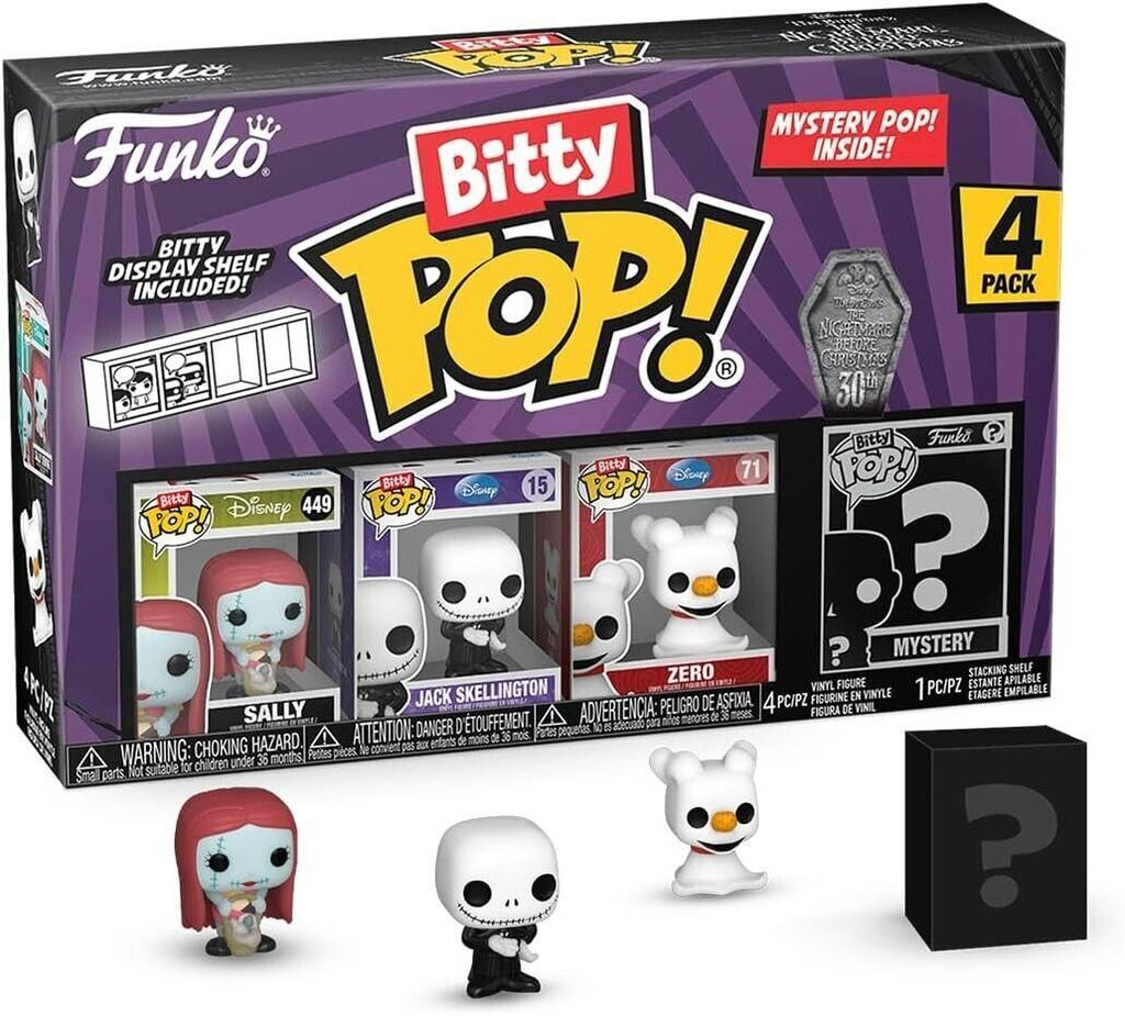 Funko Bitty Pop! The Nightmare Before Christmas - Pumpkin King 4-Pack