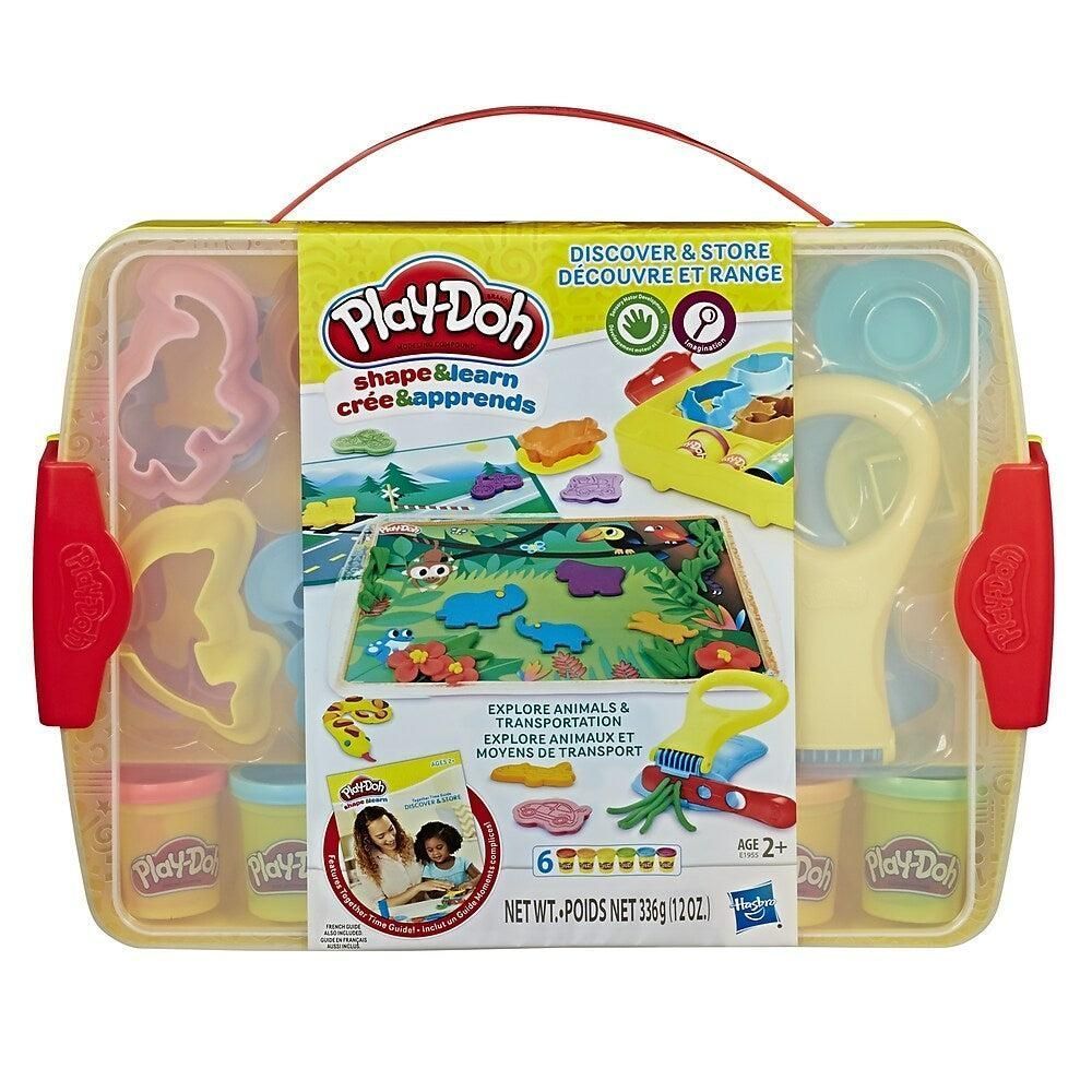 Play-Doh - Shape & Learn Game (Discover Animals & Store)