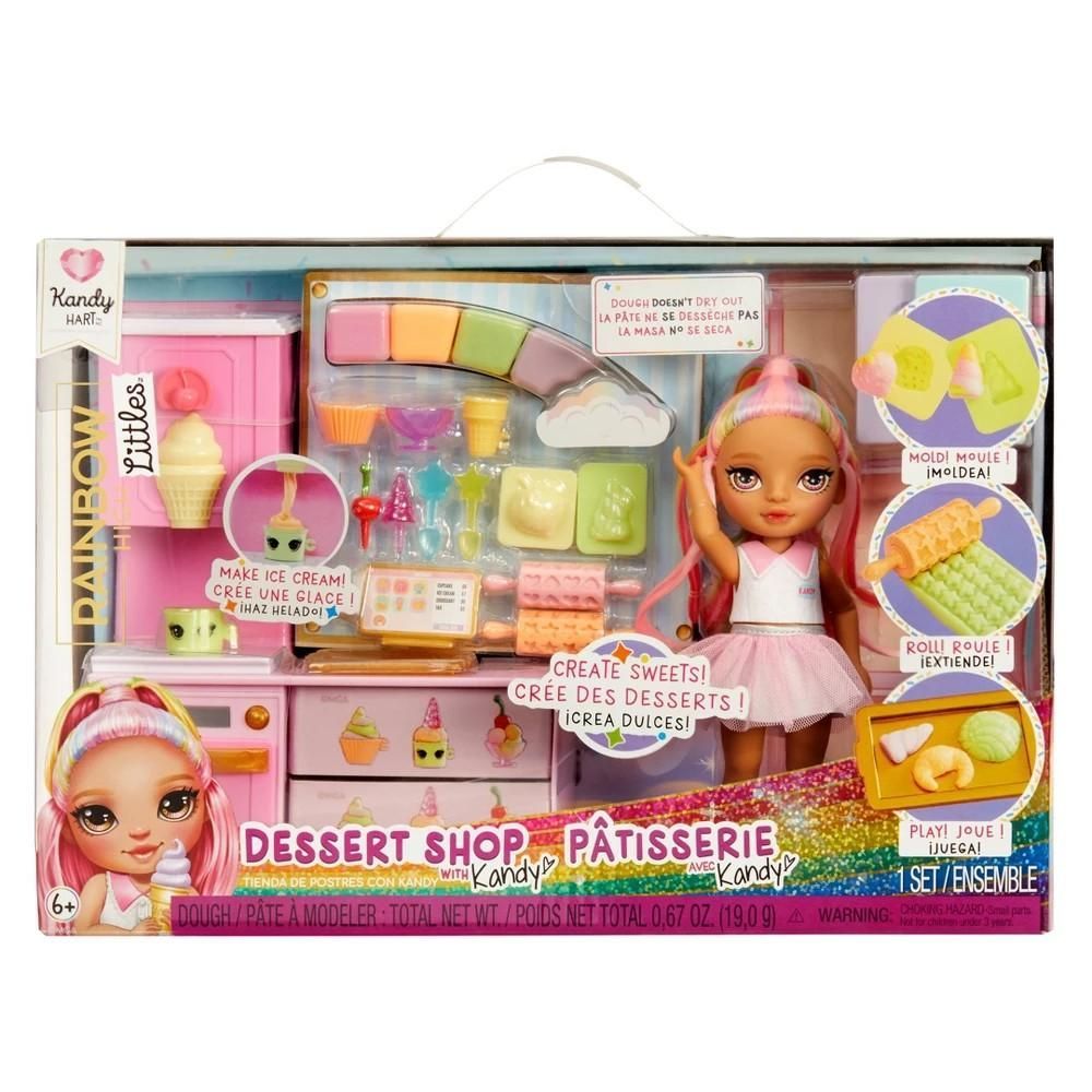 Rainbow High - Little Dessert Shop With Kandy Playset w/ Doll