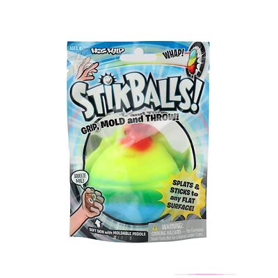 HOG WILD Stikballs – Squishy Sticky Ball – Assorted