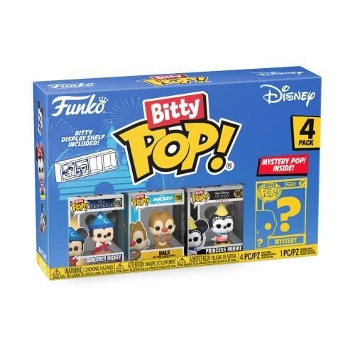 Bitty POP! – Disney: Mickey Mouse – Assorted 4-Pack with display + Mystery Mini Figure